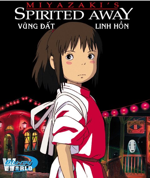 B1439. Spirited Away 2001 - VÙNG ĐẤT LINH HỒN 2D25G (DTS-HD MA 5.1) Studio Ghibli